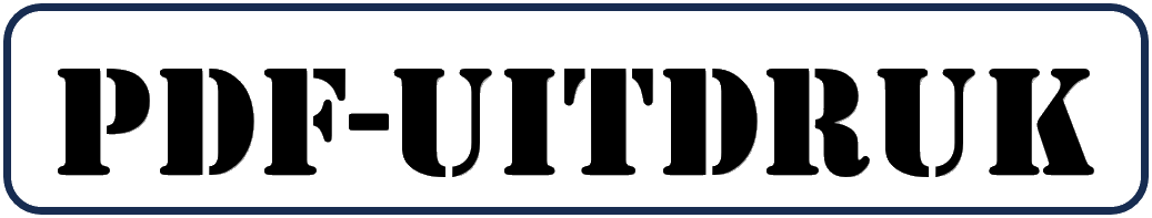 PDF-Uitdruk